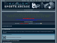 Tablet Screenshot of invisionsportsarcade.com